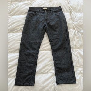 32x26 Charcoal Flannel Suitsupply Denim Goods Pants